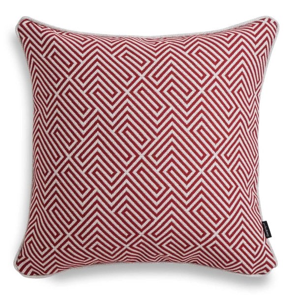 Mosaica Red Decorative Cushion 45x45