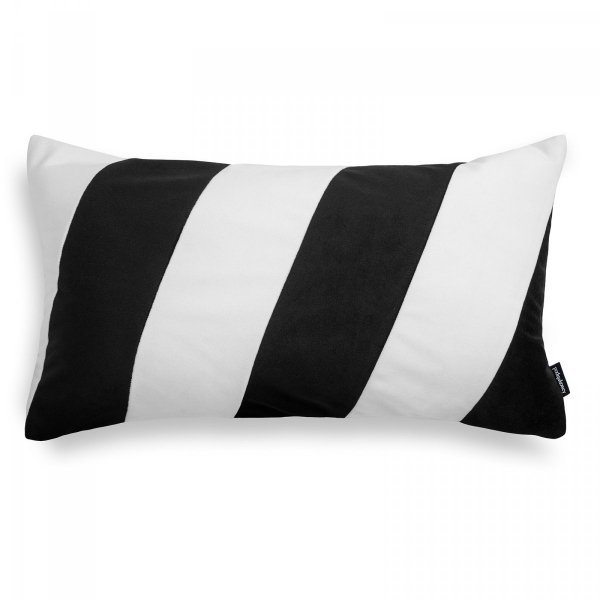 Niebiesko żółty zestaw poduszek Pram + Stripes