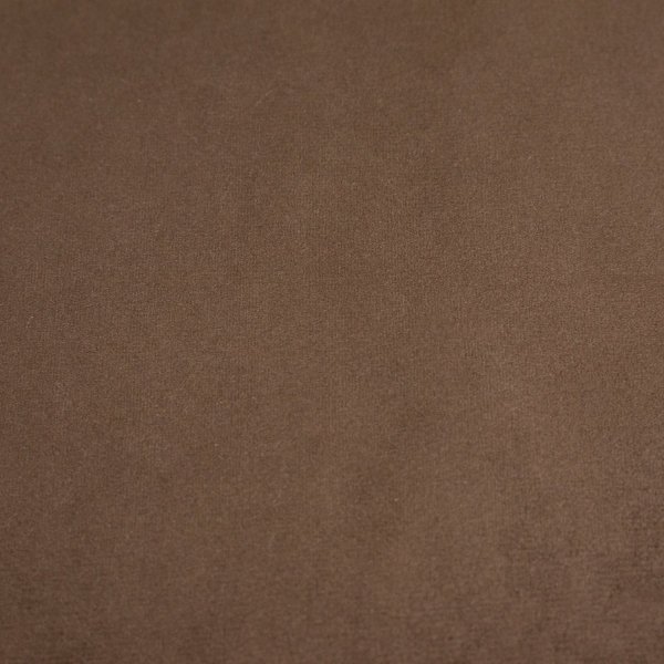 Pram Brązowa welurowa poduszka dekoracyjna 45x45 cm