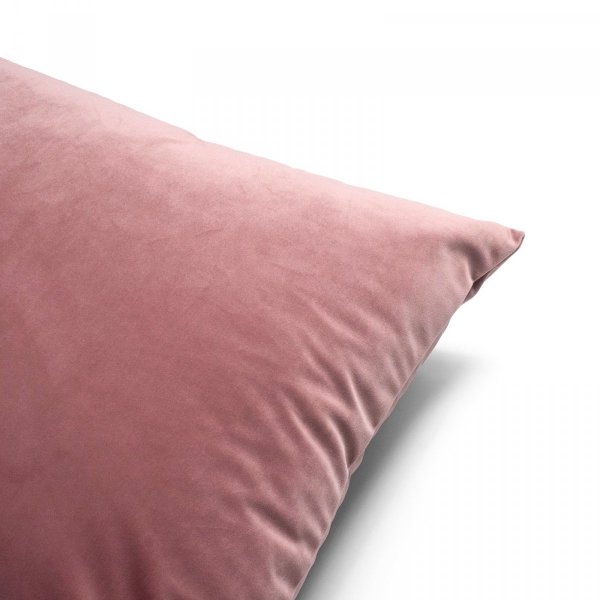 Velvet ciemno różowa poduszka dekoracyjna 50x30