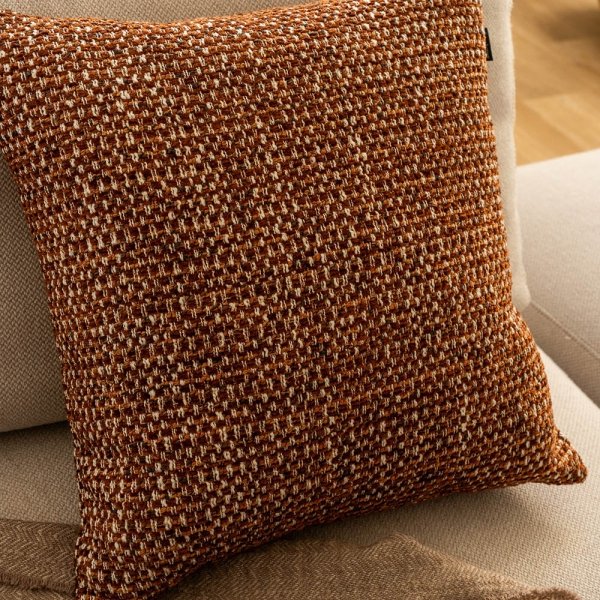 Brązowa poduszka dekoracyjna Silencio