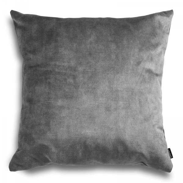 Glossy szara poduszka dekoracyjna 45x45