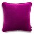 DUO purple decorative cushion 40x40