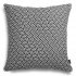 Black and White San Remo Garden Pillow 45x45