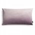 Velvet light purple decorative cushion 50x30