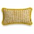 Lesse żółta poduszka dekoracyjna 50x30