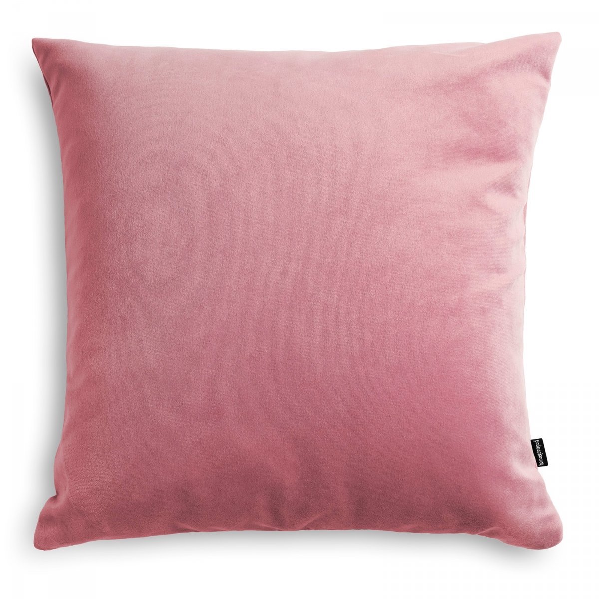 Velvet rosa Dekokissen 45x45 cm