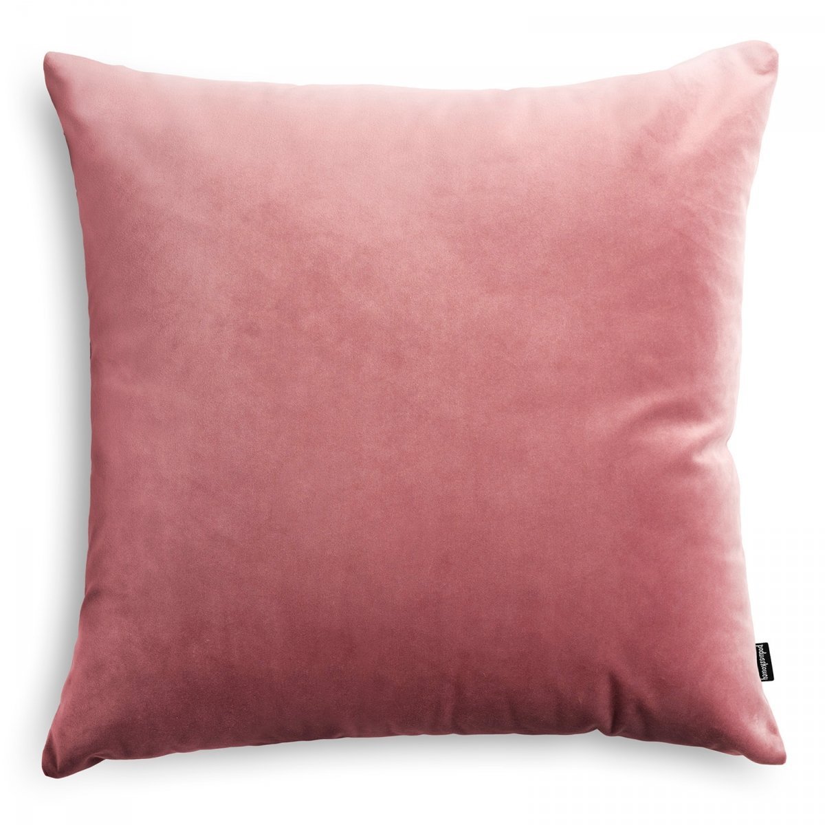 Velvet dunkelrosa Dekokissen 45x45