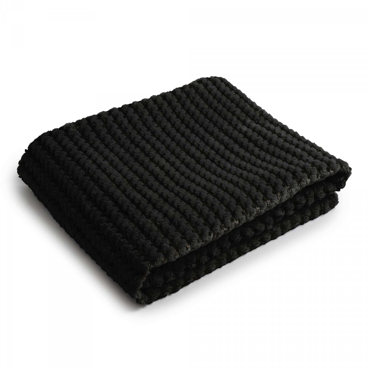 Black Bedspread 220x140 Geneva