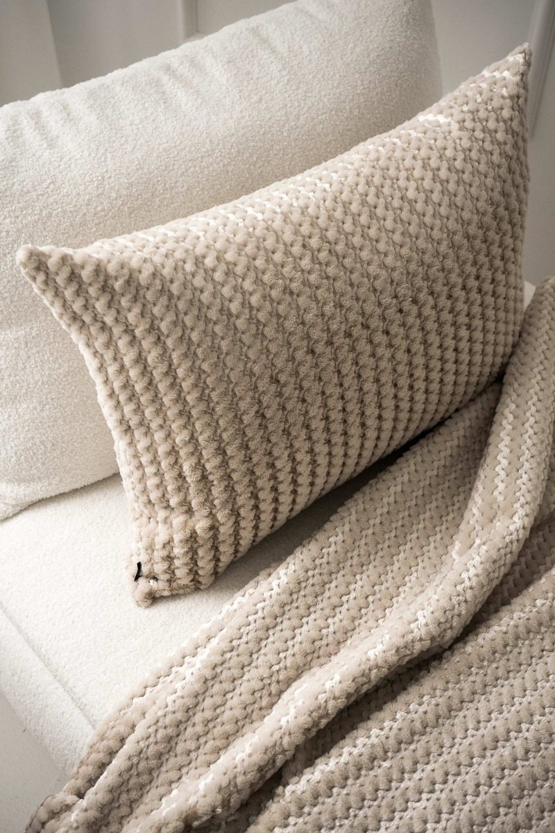 Geneva Large Cream Decorative Pillow 70x50