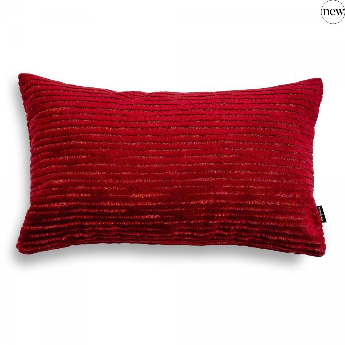 Nuance czerwona poduszka dekoracyjna 50x30