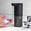 BEZDOTYKOWY DOZOWNIK DO MYDŁA PŁYNU AUTOMATYCZNY DUŻY 350ml CZARNY