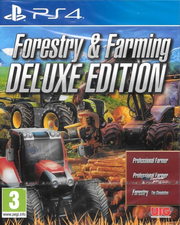 FORESTRY AND FARMING DELUXE EDITION PS4 PL
