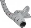 Organizator kabli okrągły spiralny fi30mm / 2m szary