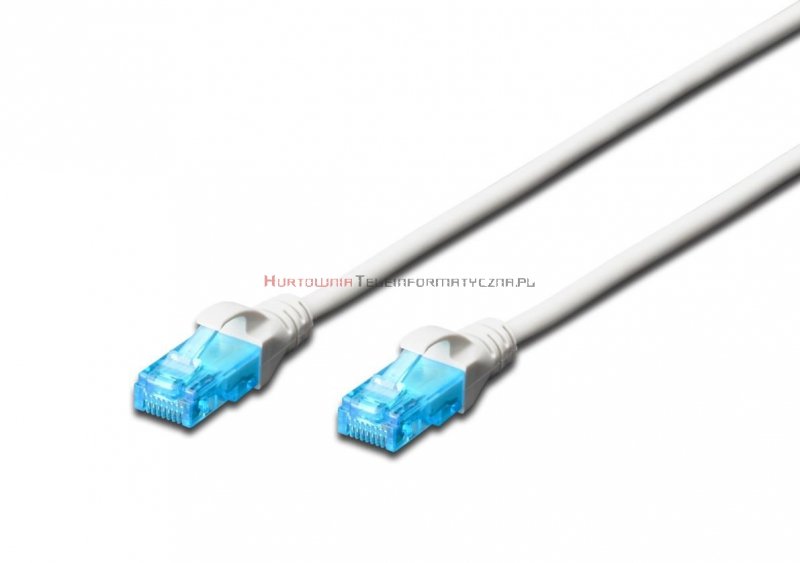 UTP Patch cord 5,0 m. Kat.5e biały