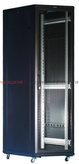 TOTEN Szafa RACK 19&quot; stojąca G3 42U 600x1000mm, drzwi perforowane, czarna