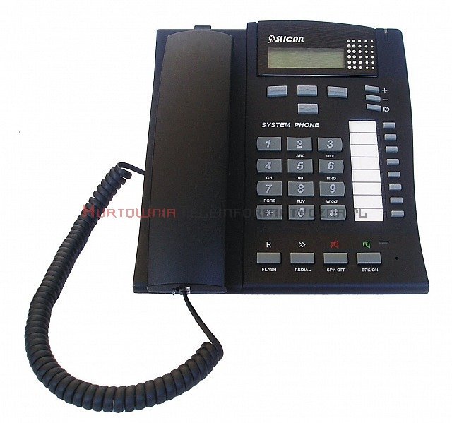 SLICAN Telefon systemowy CTS-102.CL czarny