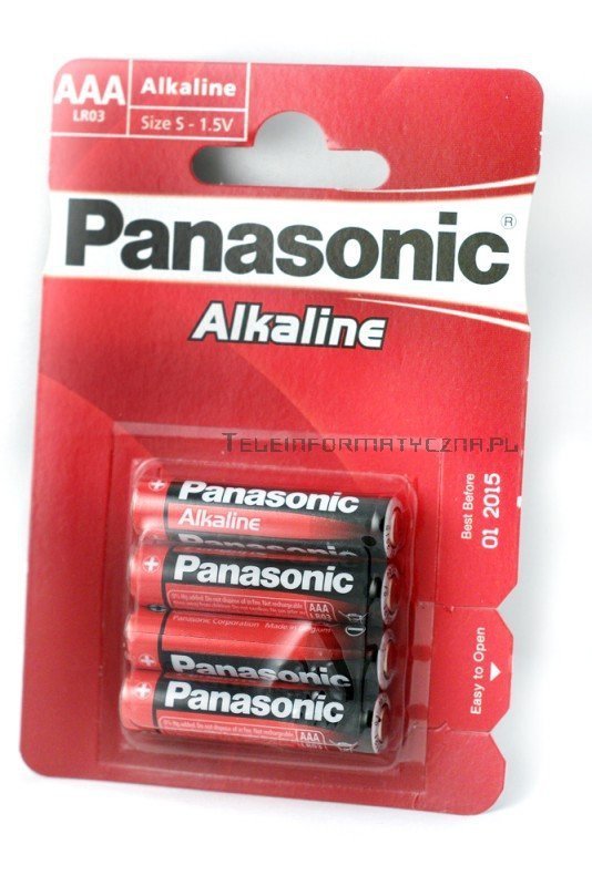 Panasonic Baterie alkaliczna 1,5V AA LR6