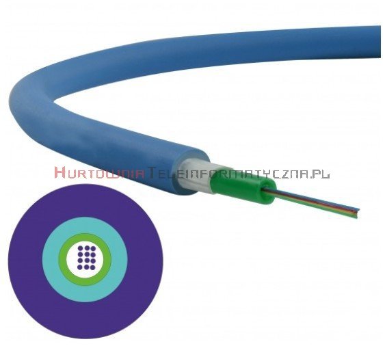 Kabel światłowodowy MM OM3 50/125 LSOH uniwersalny 4G