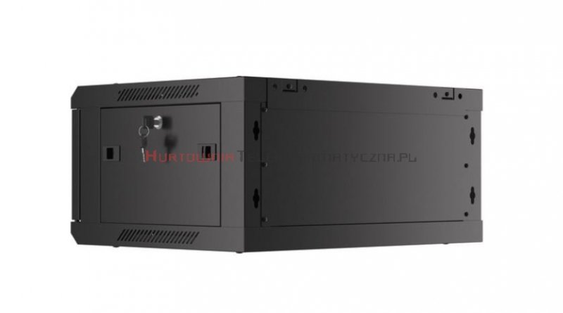 Lanberg Szafa RACK 19&quot; wisząca 4U, 450, czarna, szybki montaż