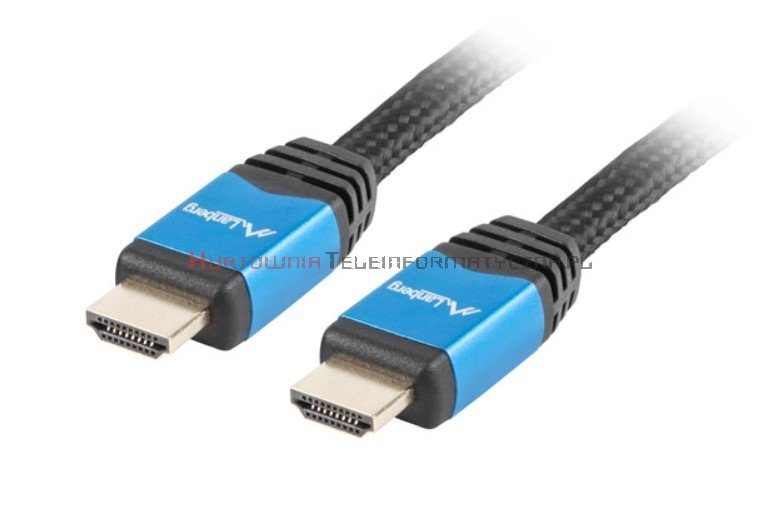 Lanberg kabel HDMI PREMIUM (Cu) 4K, 1m,