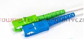 Patch cord światłowodowy SC/APC-SC/UPC, SM, 9/125, simpleks, 7m