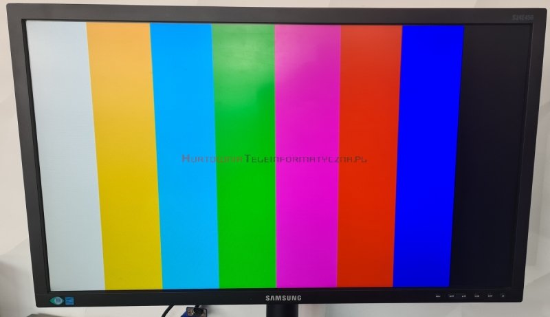 Używany: Samsung Monitor Business S24E450 24" FullHD, DVI, VGA, Pivot