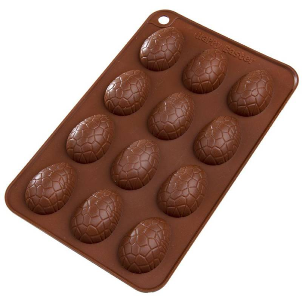 Forma silikonowa do PRALIN czekoladek ciastek JAJKA