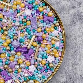 Posypka cukrowa MERMAID DUST 100g – dekoracje do ciast i tortów