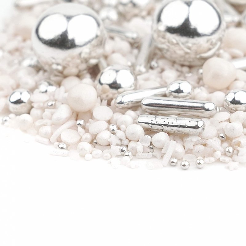 Słodki Bufet Posypka Cukrowa - CRYSTAL WHITE 90g