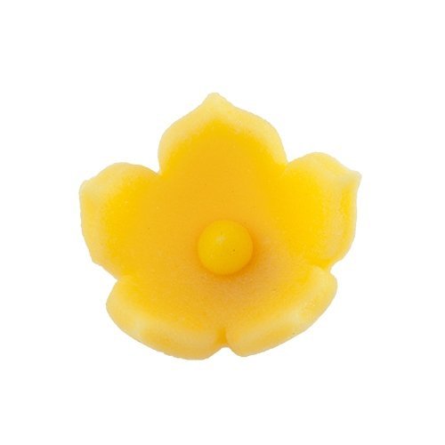 HOKUS - Kwiatek firmowy żółty - Kwiaty cukrowe 10 szt.