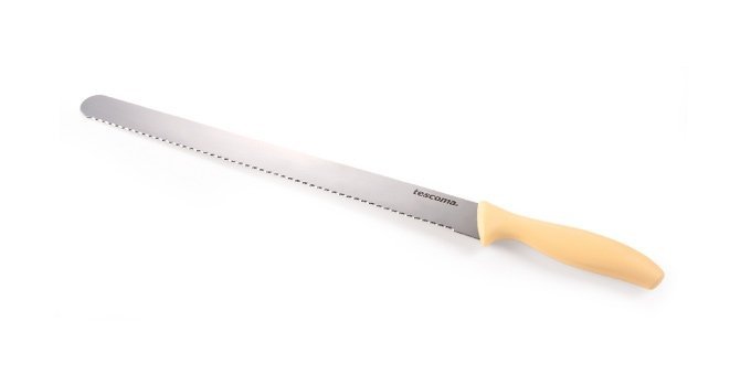 Nóż do krojenia ciasta biszkoptu długi 30cm - Tescoma