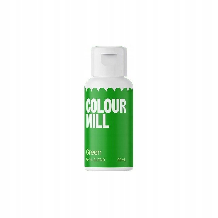 Barwnik olejowy do mas tłustych Colour Mill 20ml GREEN zielony