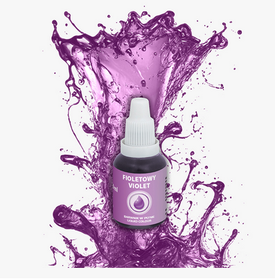 Barwnik spożywczy w płynie FIOLETOWY 20ml - Food Colours