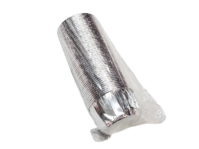 Srebrne papiloty 50szt