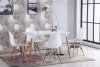 Stół stolik prostokątny 120x80 cm nowoczesny do jadalni salonu kuchni ModernHome