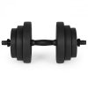 Hantle regulowane 2x10 kg sztanga zestaw 20 kg gryf