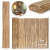 Dwustronna mata bambusowa 150x300 cm na balkon taras ogrodzenie naturalna MultiGarden