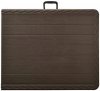 Stół cateringowy bankietowy ogrodowy składany 180x75 cm brązowy ModernHome