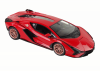 Auto R/C Lamborghini Sian FKP 37 Rastar 1:14 Czerwone Na Pilota