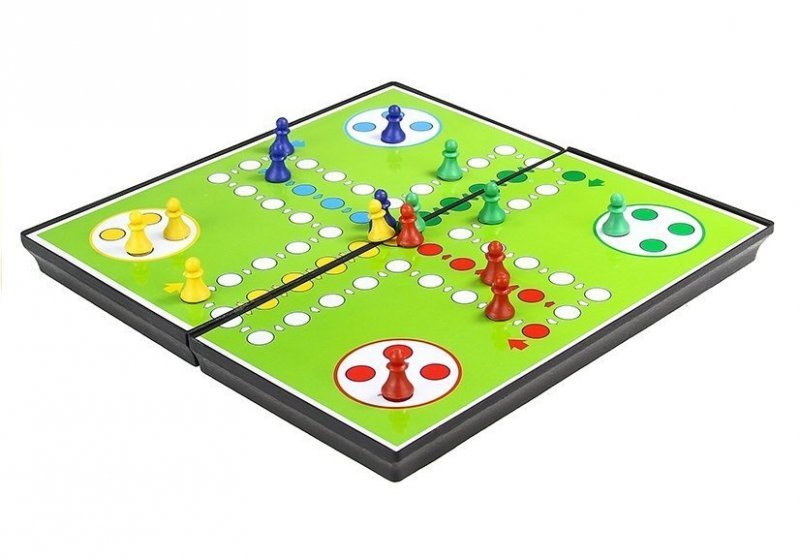 Gry 7w1 Zestaw Gier Planszowych Ludo  Warcaby