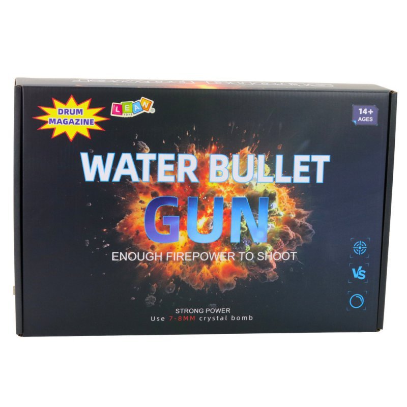 Karabin AK Na Kulki Wodne Hydrożelowe Celownik Akcesoria Okulary 96cm