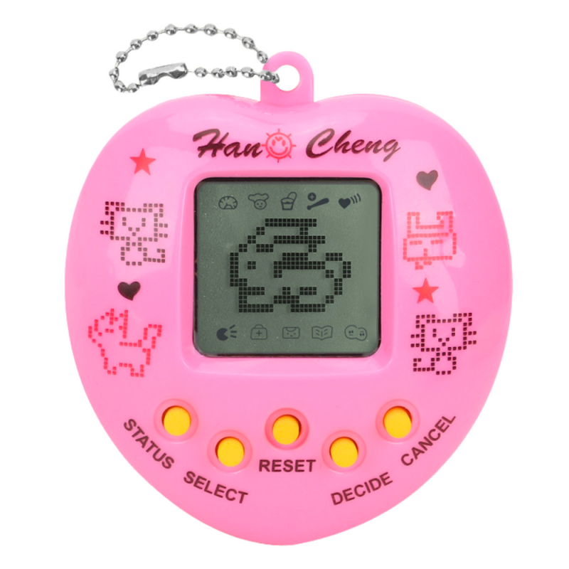 Tamagotchi Gra Elektroniczna Wirtualne Zwierzątko Jajko Smycz