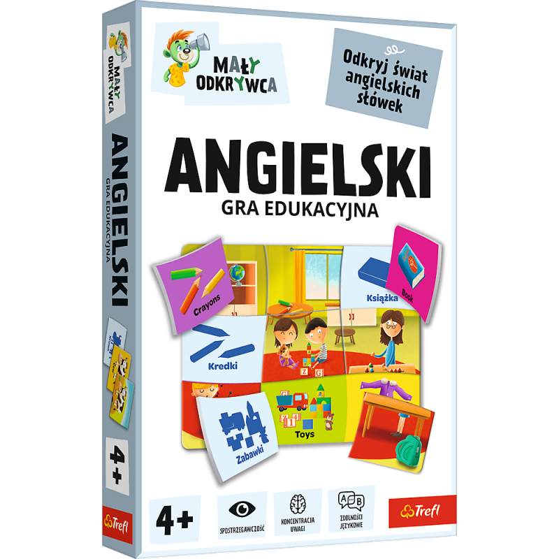 GRA - Angielski / Mały Odkrywca Trefl 02812