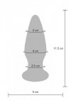 The Shining Glass Buttplug Blue
