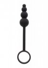 Anal Snake Plug & Penis Ring Black