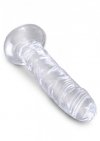 King Cock 6 Inch Cock Transparent