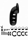 Model 06 - Chastity - 5.5 - Cock Cage - Black