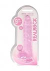 9 / 23 cm Realistic Dildo With Balls - Pink