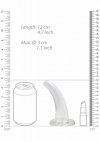 Non Realistic Dildo with Suction Cup - 4,5/ 11,5 cm